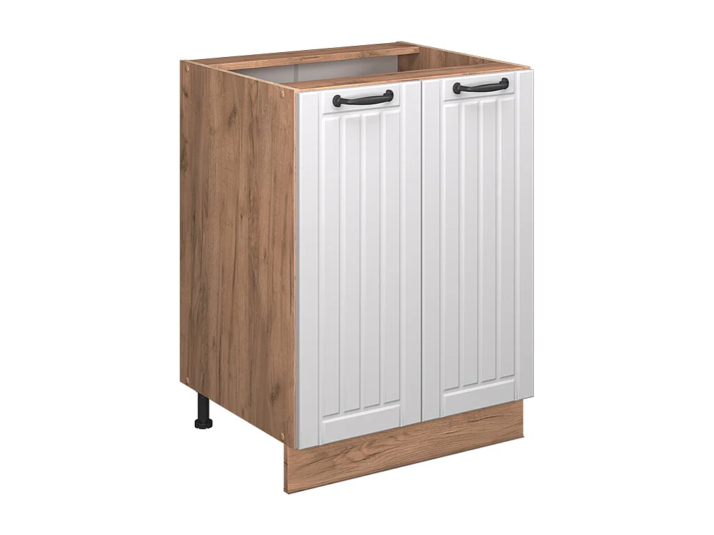 Küchenunterschrank weiß landhaus 60x60x82 fame-line