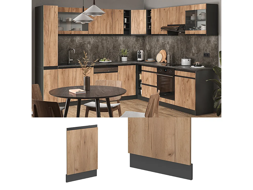 Panel frontal roble dorado 45x1.6x57.2 r-line