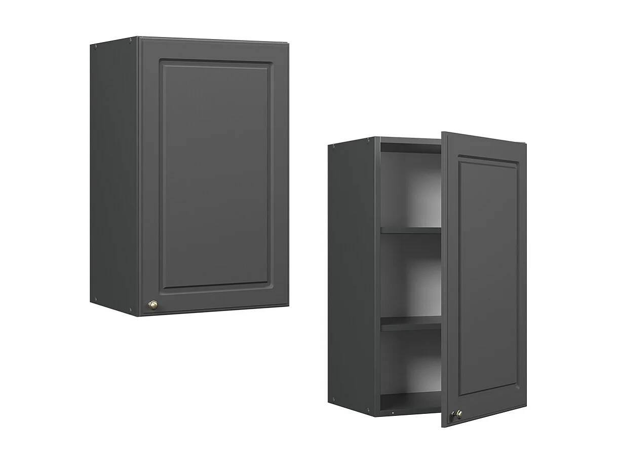Armario colgante antracita-oro landhaus 45x34.1x72 fame-line