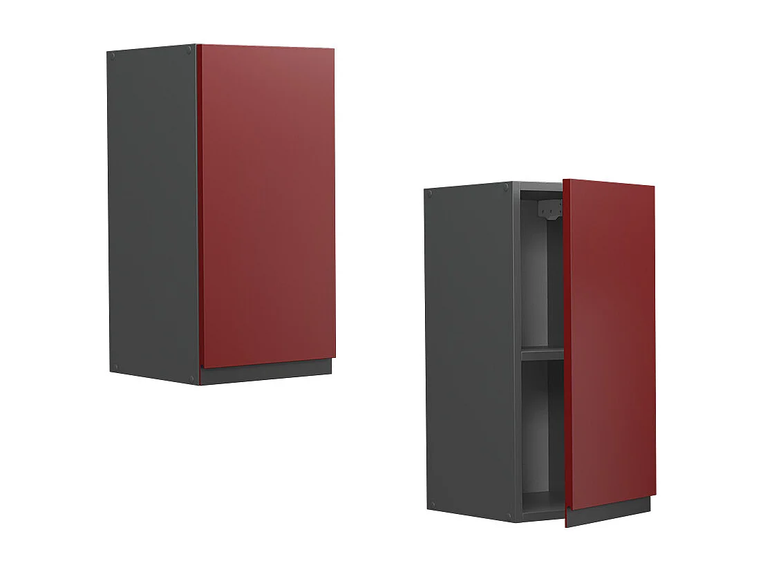 Armario colgante rojo 30x31x60 r-line