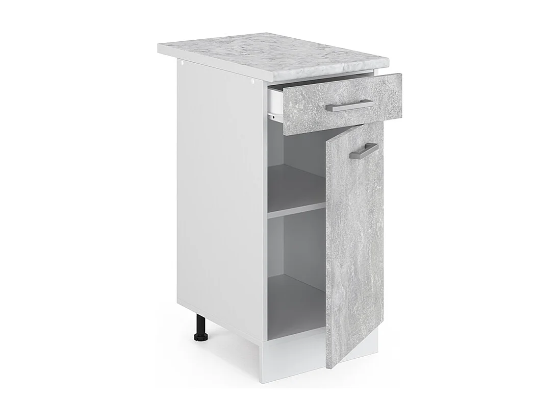 Keukenonderkast beton 40x60x81.6 r-line