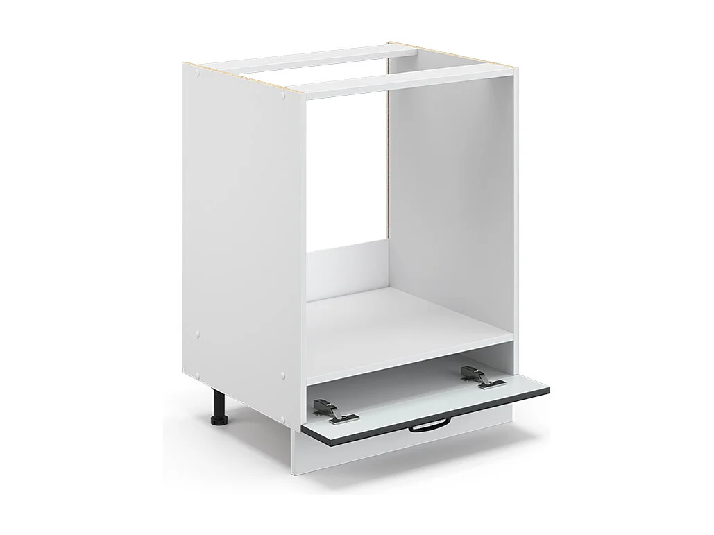 Meuble pour four anthracite campagne 60x60x82 fame-line