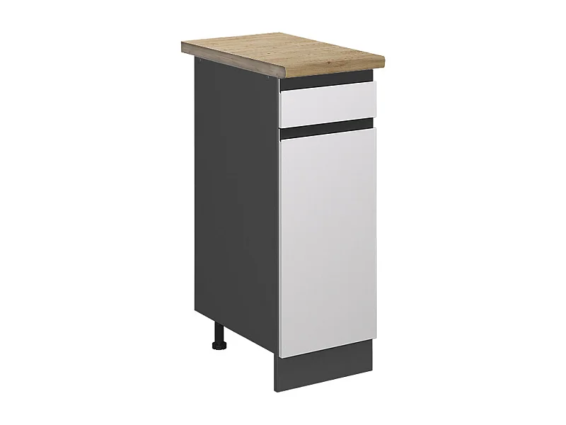 Keukenonderkast wit 30x60x81.6 r-line