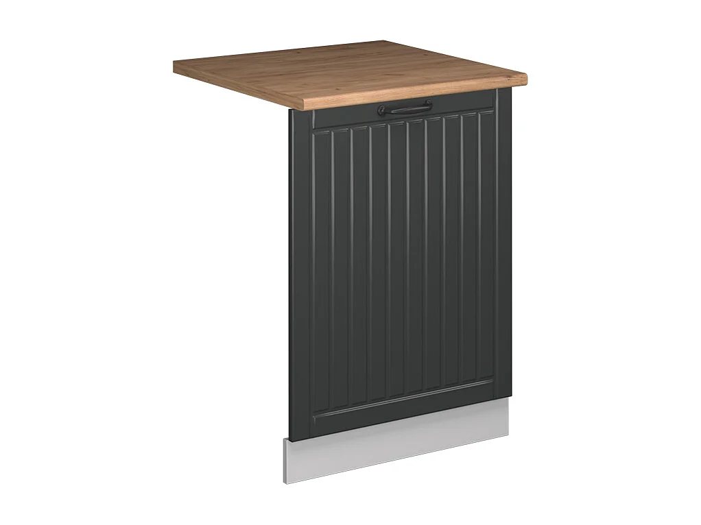 Geschirrspülblende anthrazit landhaus 60x1.6x81.8 fame-line