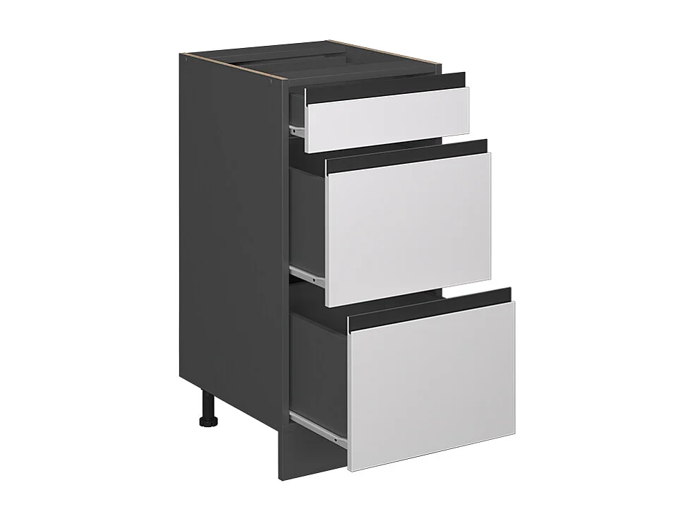 Mueble bajo de cocina blanco 40x60x81.6 r-line