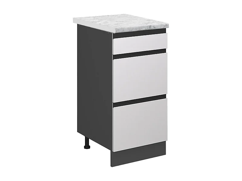 Mueble bajo de cocina blanco 40x60x81.6 r-line