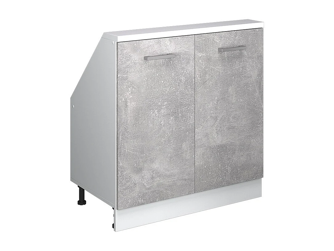 Meuble sous pente béton 80x46x81.6 r-line