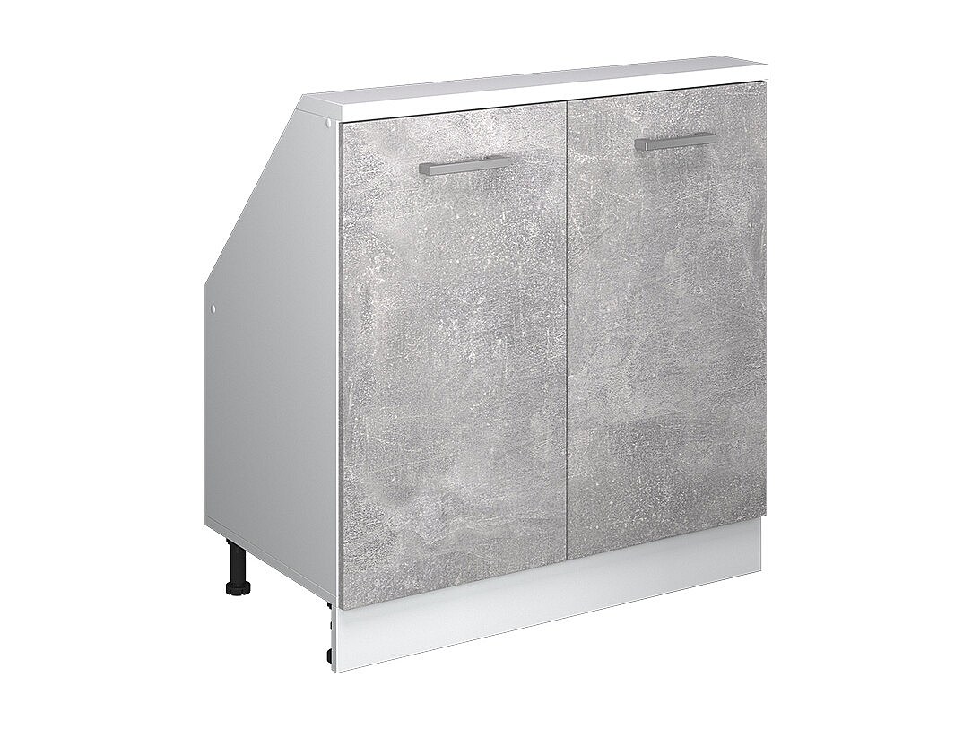 Meuble sous pente béton 80x46x81.6 r-line