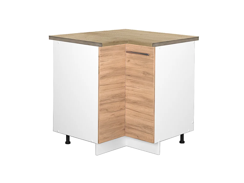 Meuble dangle chêne de force doré 80.5x60x82 fame-line