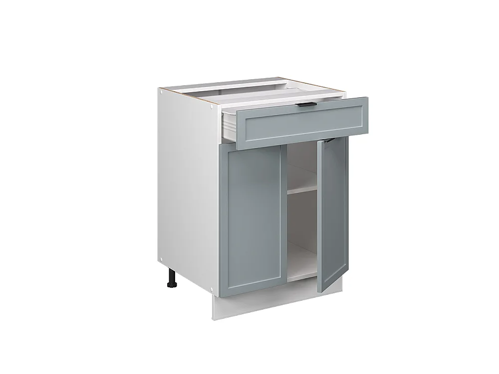 Meuble cuisine bleu clair-gris 60x51.6x82 fame-line