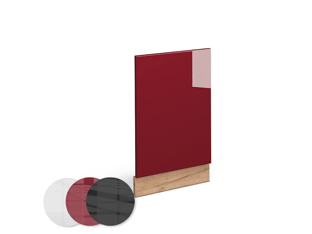 Pannello frontale Bordeaux lucido 45x1.6x67.4 fame-line