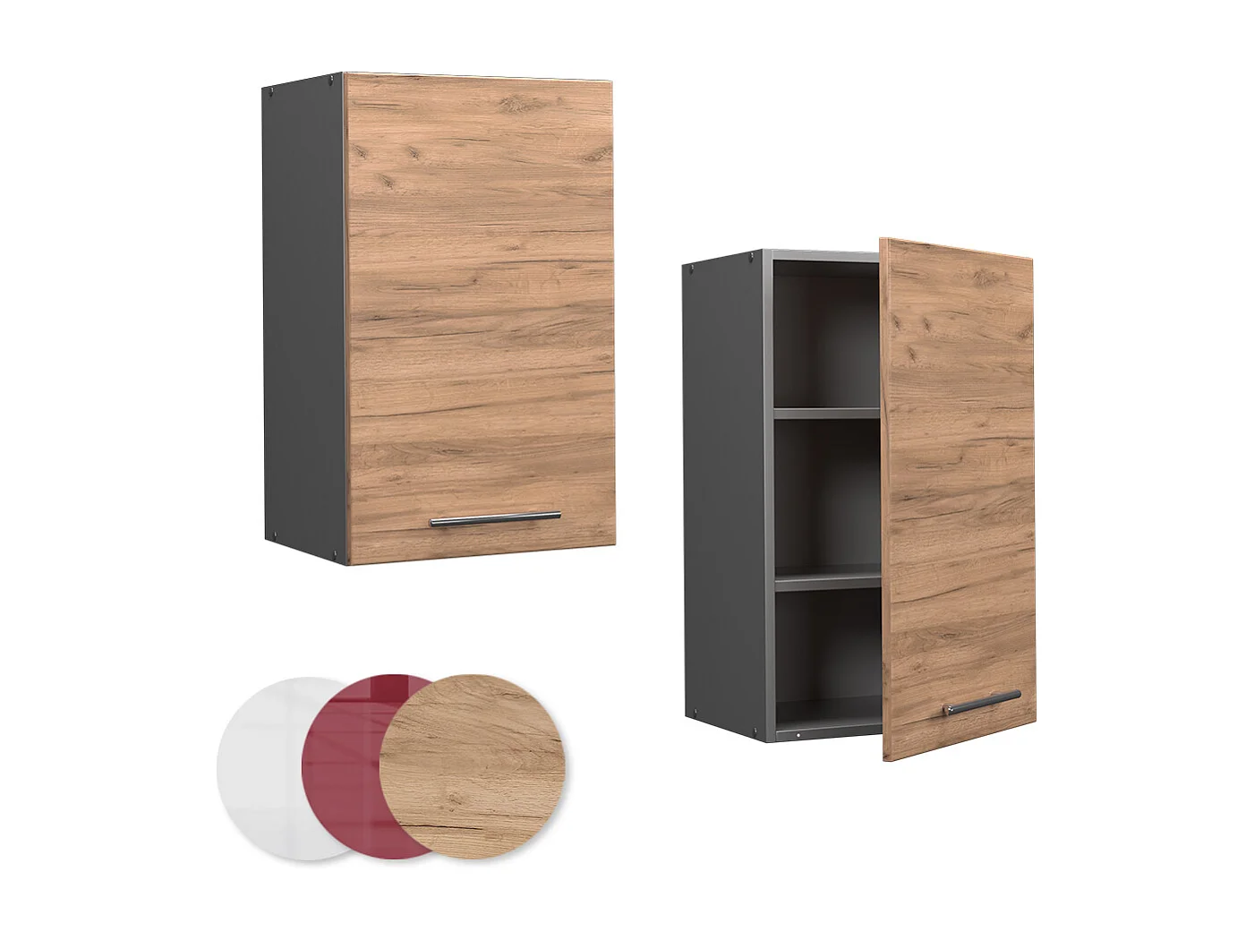 Armario colgante roble dorado 45x34.1x72 fame-line