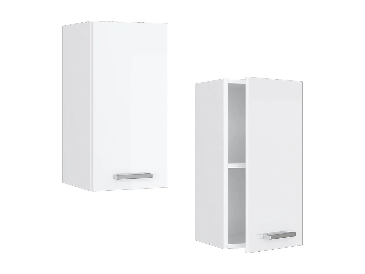Armario colgante blanco alto brillo 30x31x60 r-line