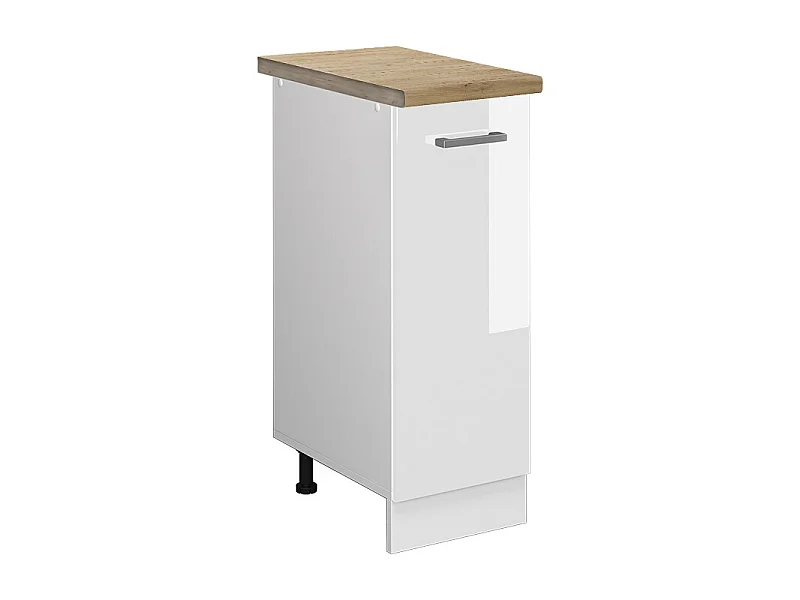 Apothekerschrank weiß hochglanz 30x60x81.6 r-line