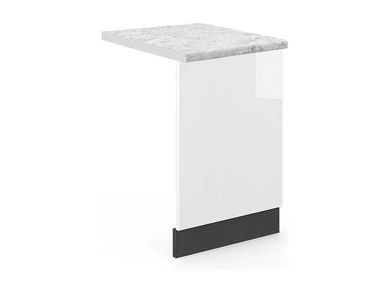 Frontblende weiß hochglanz 45x1.6x67.4 fame-line