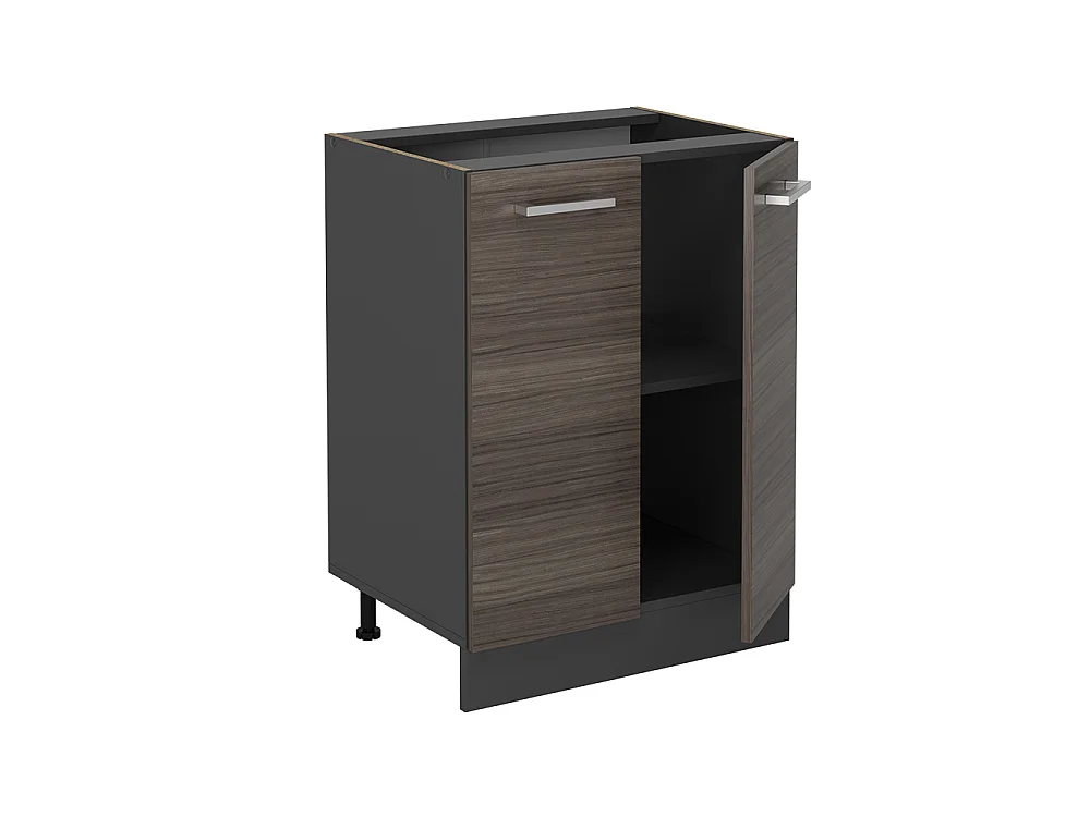 Keukenonderkast edel grijs 60x60x81.6 r-line