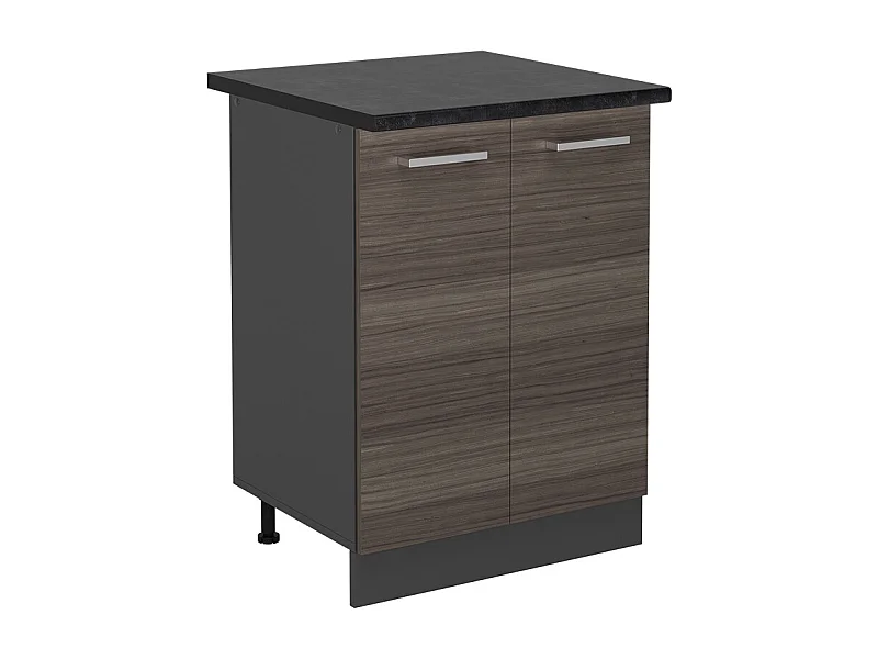 Küchenunterschrank edelgrau 60x60x81.6 r-line