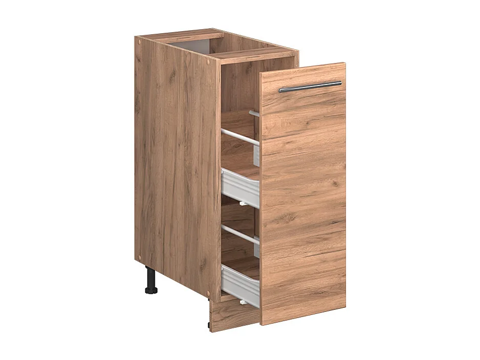 Armario de farmacia roble dorado 30x60x82 fame-line