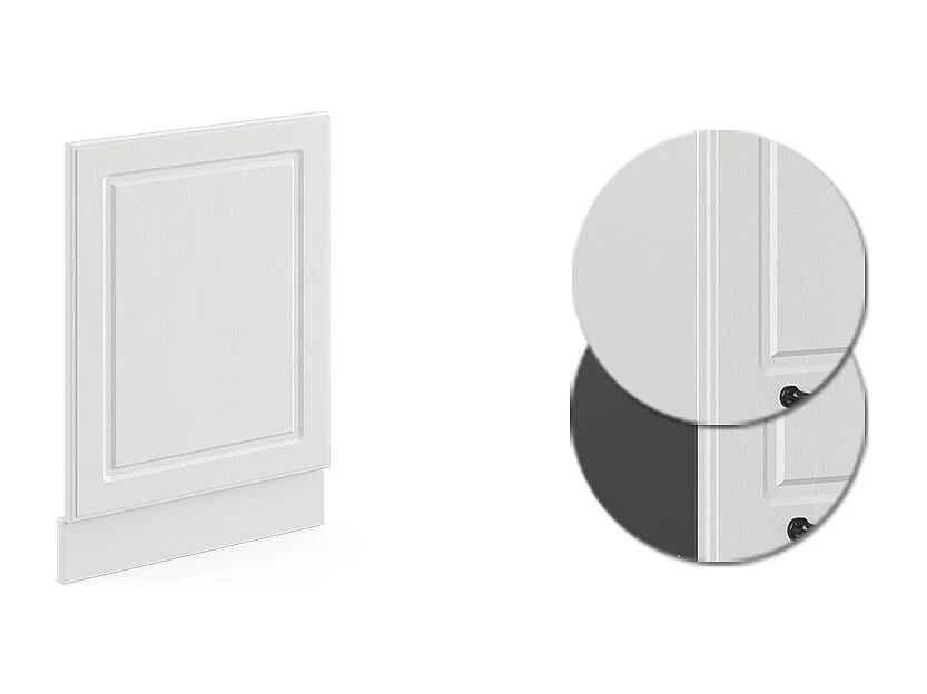 Pannello frontale bianco casa di campagna 45x1.6x57.2 r-line