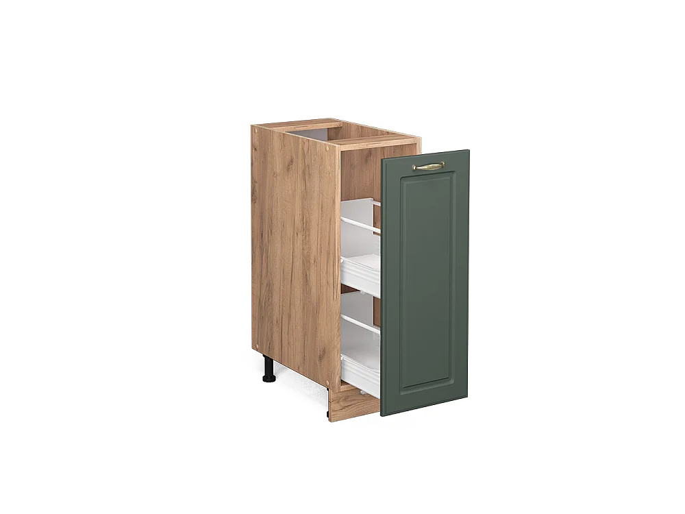 Meuble de cuisine vert or campagne 30x51.6x82 fame-line