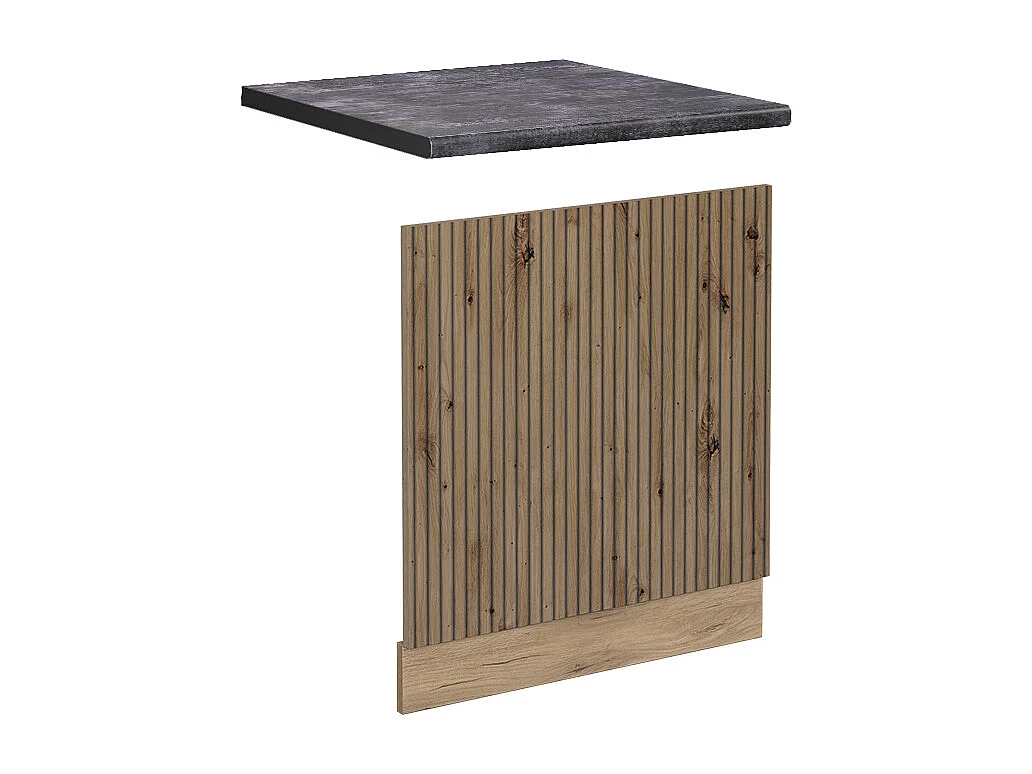 Panel frontal roble artesanal 60x1.6x57.2 r-line