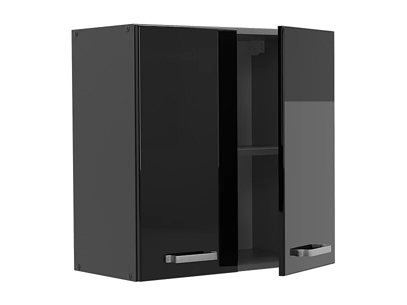 Pensile da cucina nero lucido 60x31x60 r-line