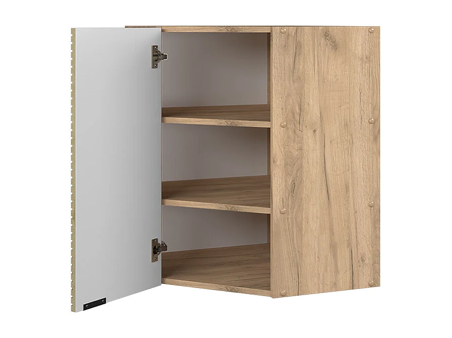 Elément haut de cuisine panneau en chêne 57x34.1x72 fame-line