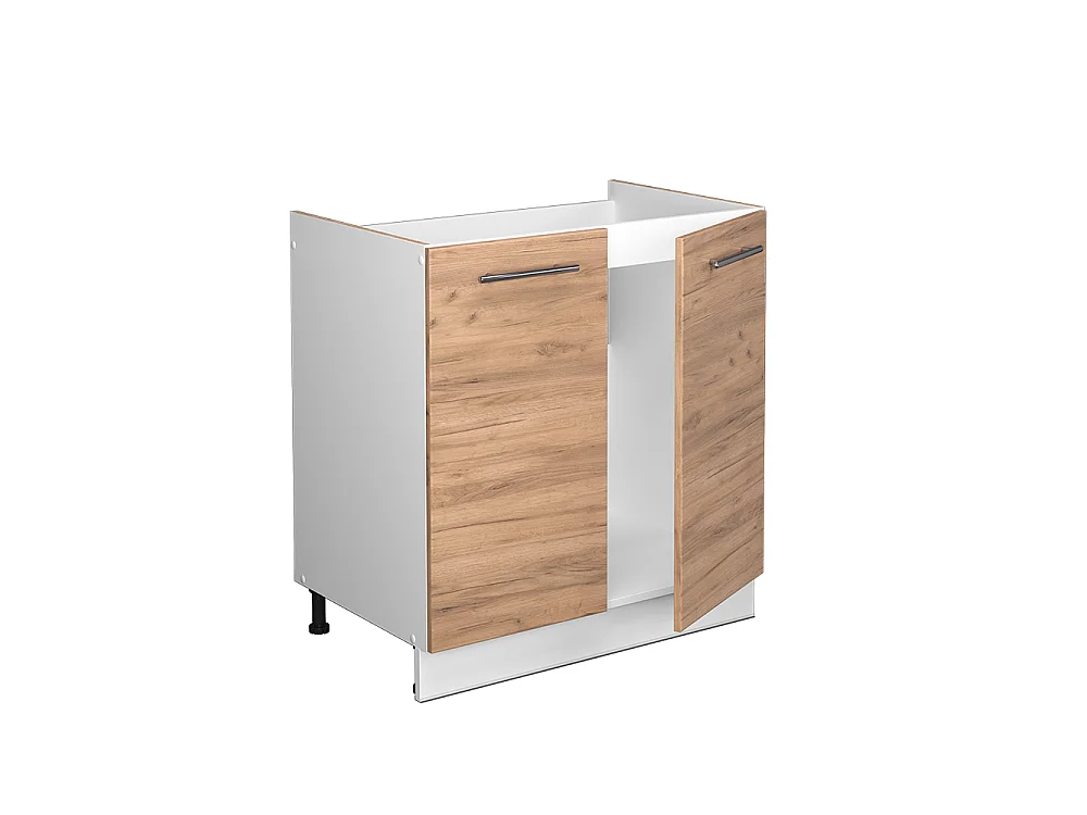 Spülenunterschrank goldkraft eiche 80x51.6x82 fame-line