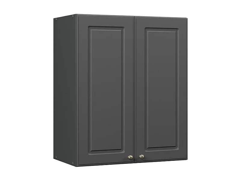 Elément haut de cuisine anthrazit-gold landhaus 60x34.1x72 fame-line