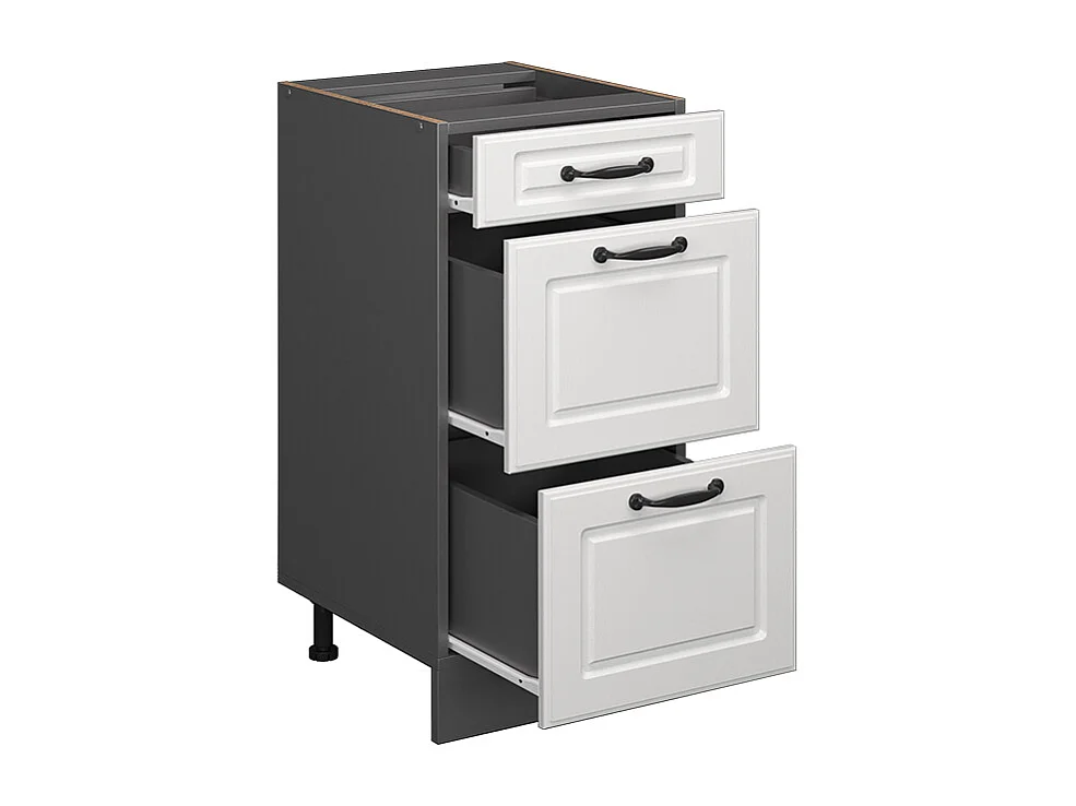 Meuble cuisine blanc campagne 40x60x81.6 r-line