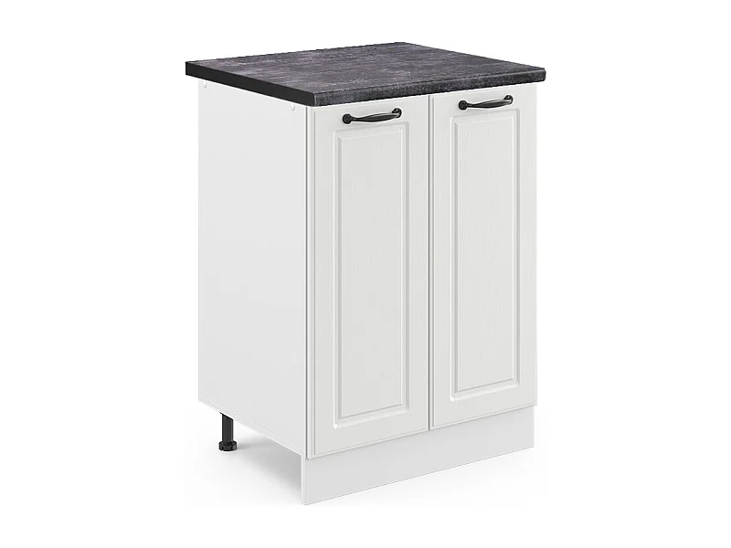 Mueble bajo de cocina blanco casa de campo 60x60x81.6 r-line