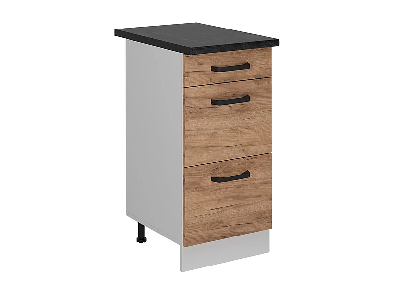 Meuble cuisine chêne de force doré 40x60x81.6 r-line