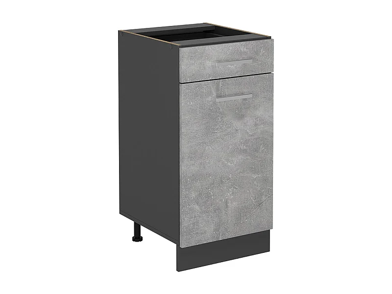 Keukenonderkast beton 40x46x81.6 r-line