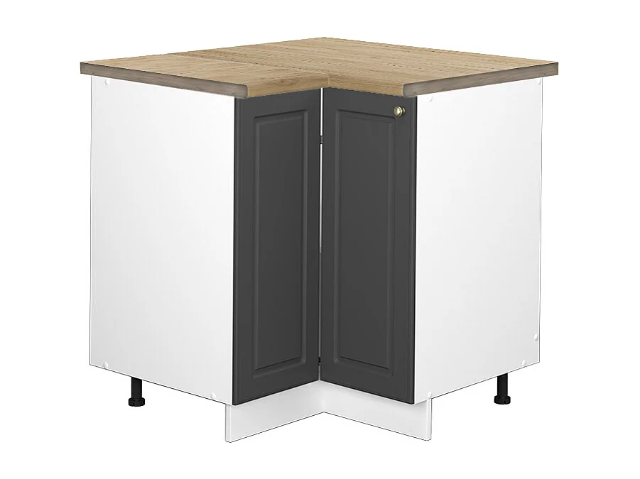 Meuble dangle anthracite-or 80.5x60x82 fame-line