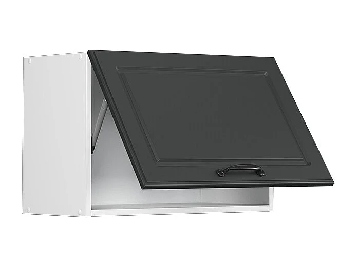 Elément haut de cuisine anthracite campagne 60x31x40 r-line