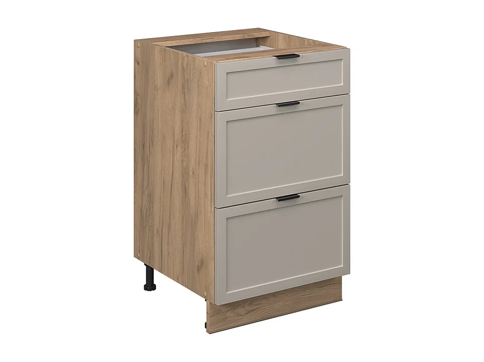 Meuble cuisine grisbeige 50x51.6x82 fame-line