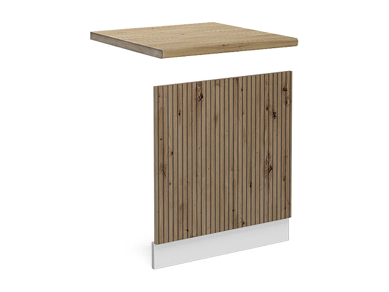 Panel frontal roble artesanal 60x1.6x57.2 r-line