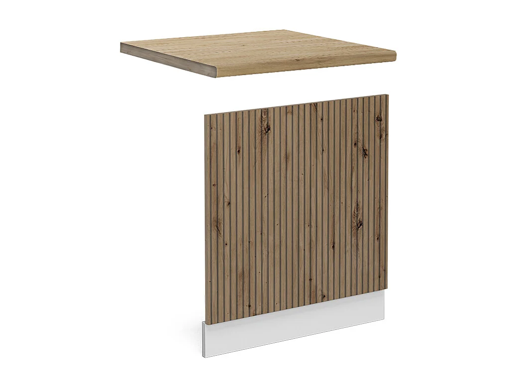 Pannello frontale rovere artigianale 60x1.6x57.2 r-line