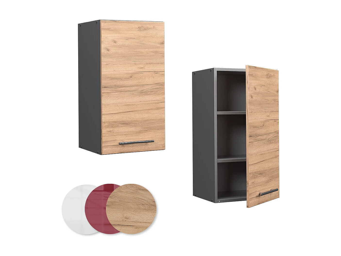 Armario colgante roble dorado 40x34.1x72 fame-line