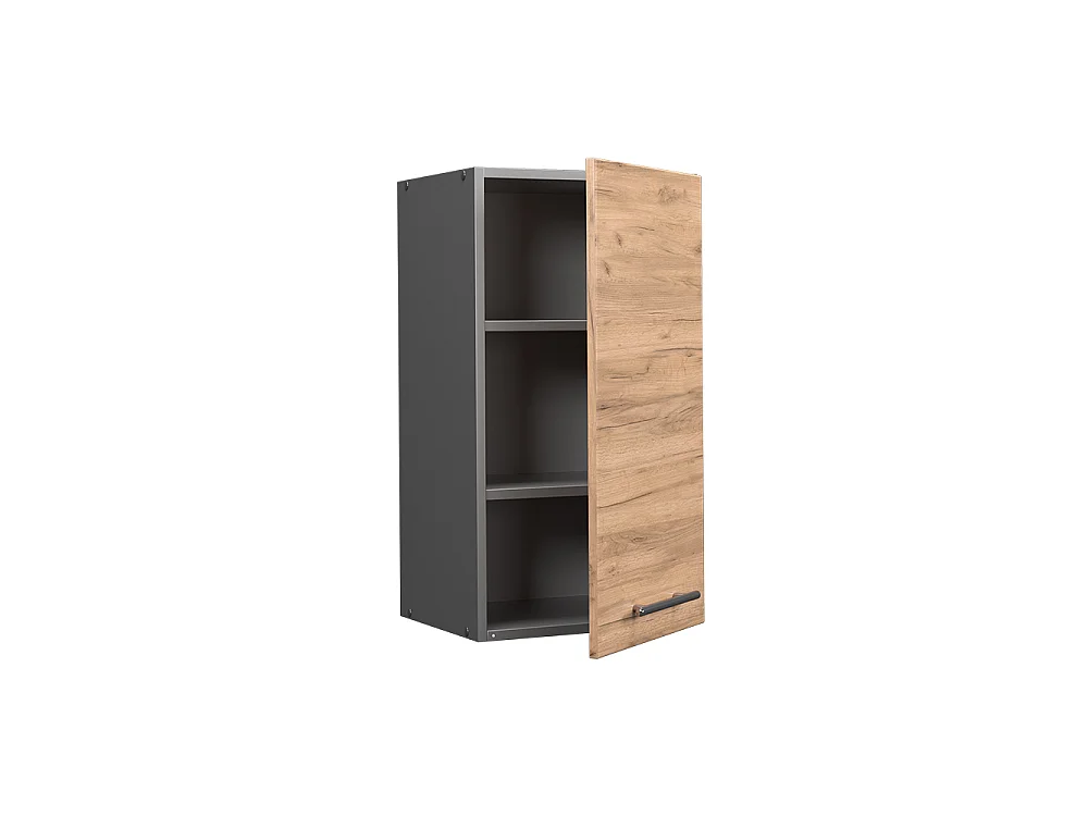 Wall cabinet gold power oak 40x34.1x72 fame-line