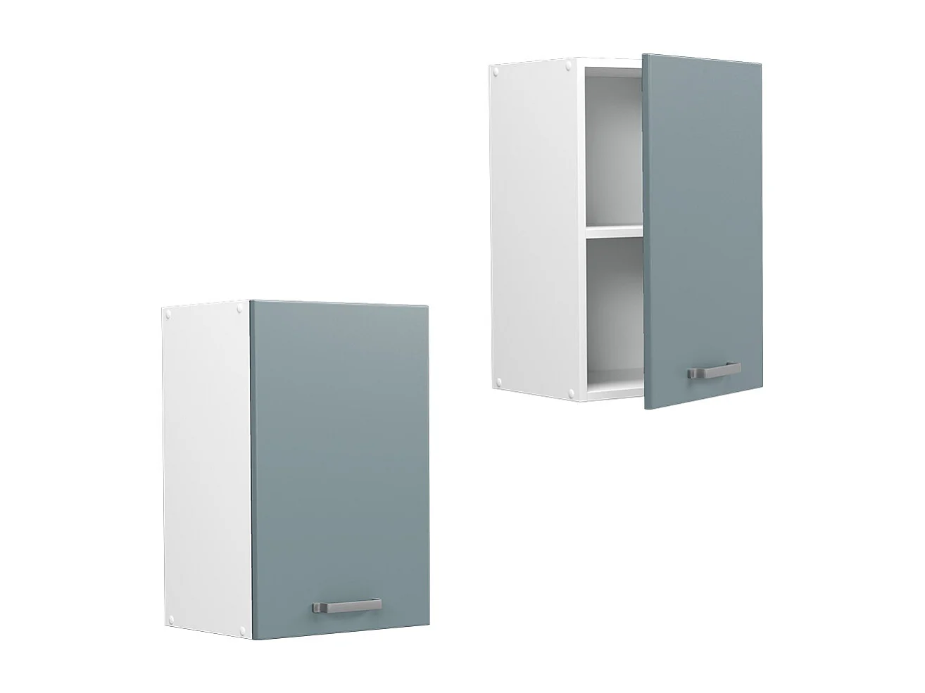 Armario colgante gris azulado 40x31x60 r-line