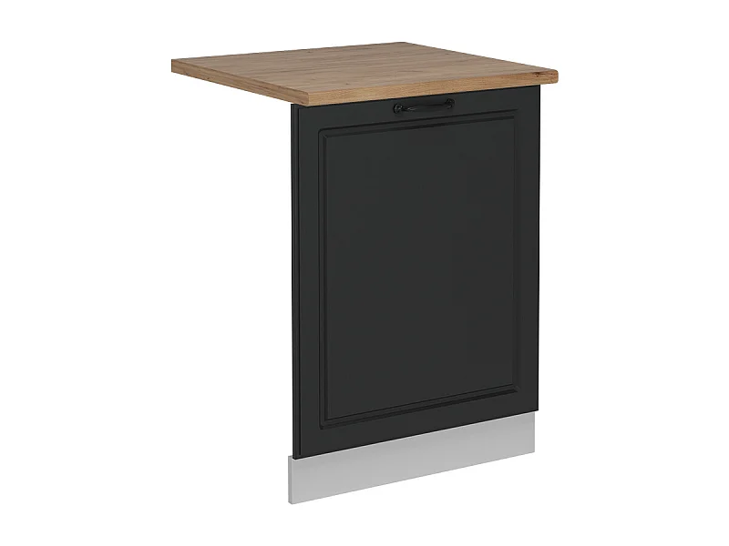 Façade de lave-vaisselle anthracite campagne 60x1.6x81.8 r-line