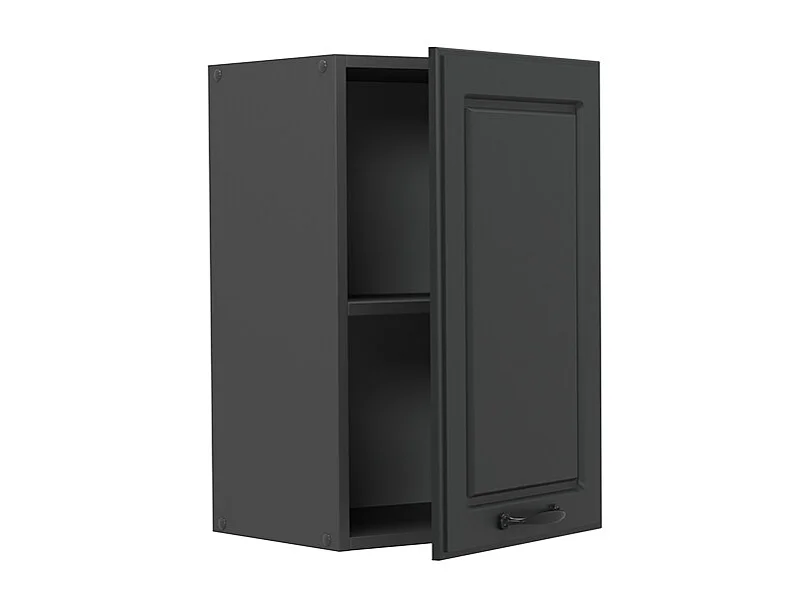 Elément haut de cuisine anthracite campagne 40x31x60 r-line