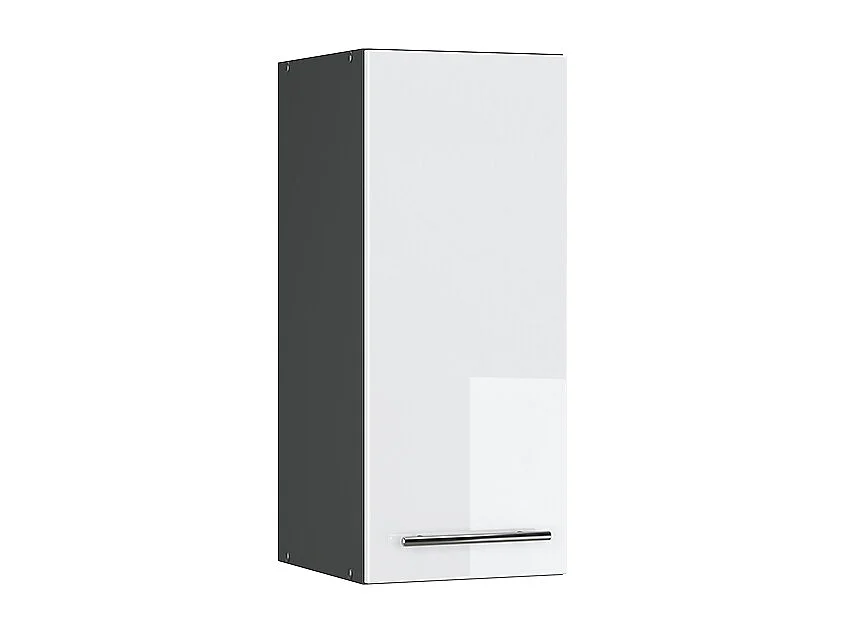 Armario colgante blanco alto brillo 30x34.1x72 fame-line
