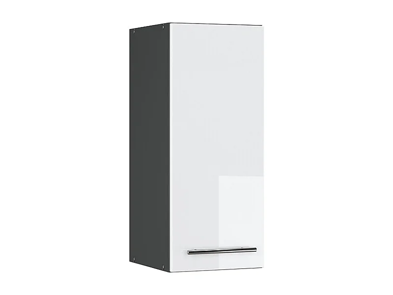 Hangkast wit hoogglans 30x34.1x72 fame-line