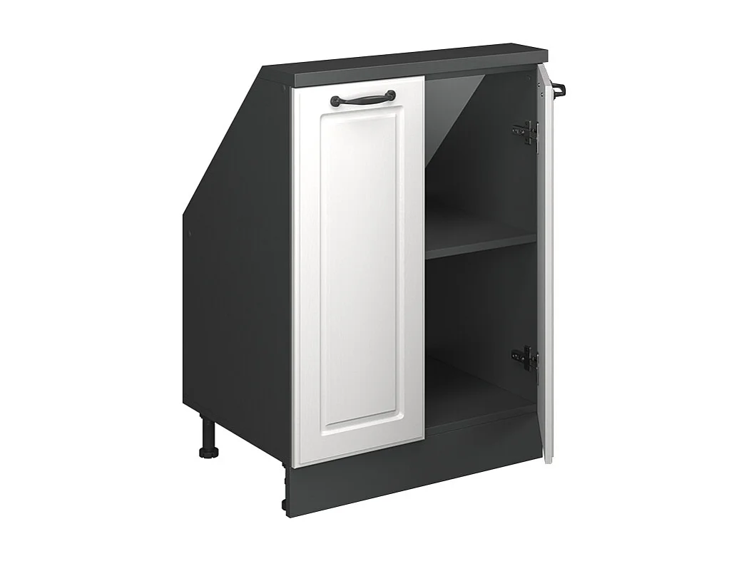 Meuble sous pente blanc campagne 60x46x81.6 r-line