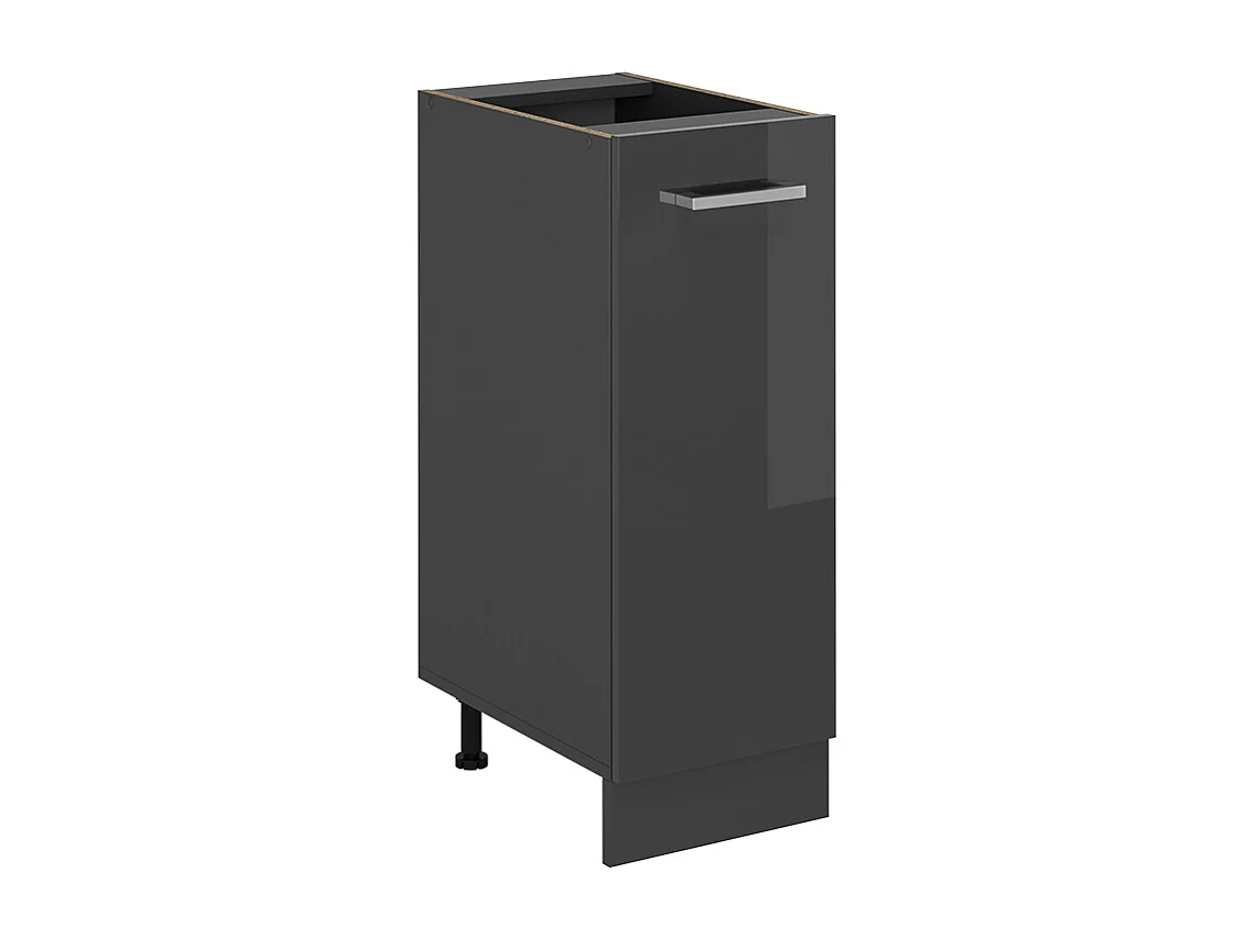 Armario de farmacia antracita alto brillo 30x46x81.6 r-line