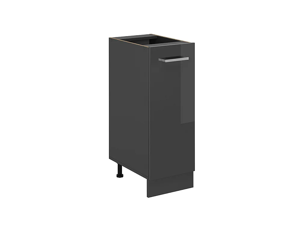 Apotheekkast antraciet hoogglans 30x46x81.6 r-line