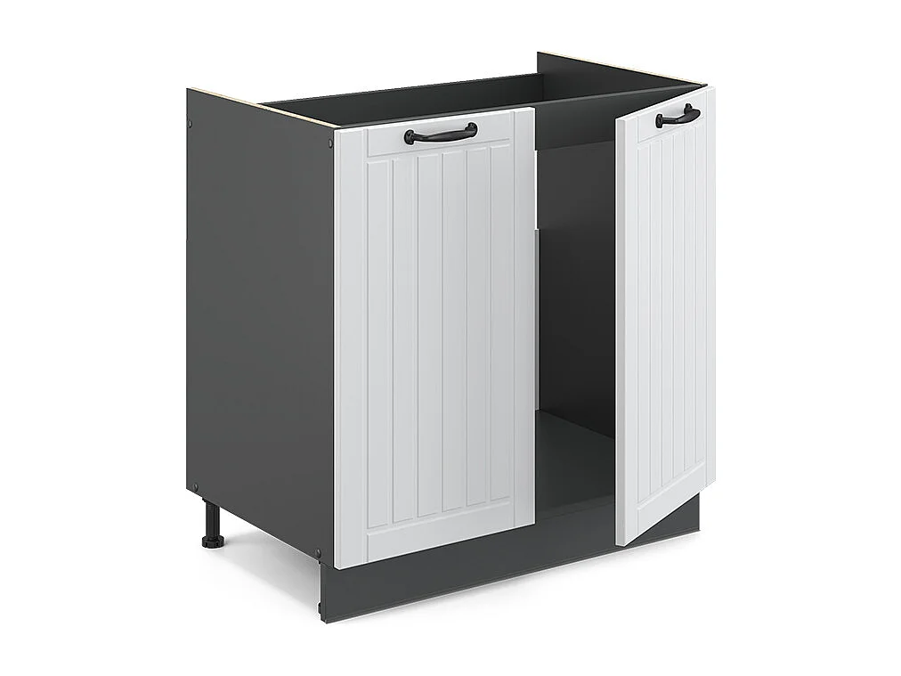 Mobile lavello cucina bianco casa di campagna 80x60x82 fame-line