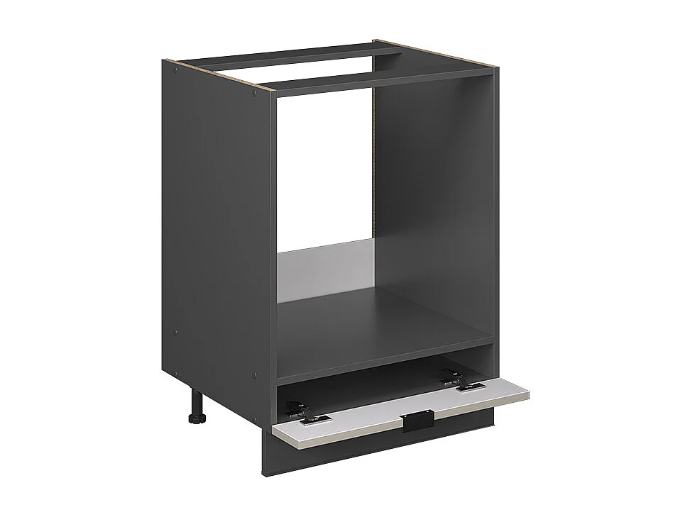 Meuble pour four grisbeige 60x60x82 fame-line